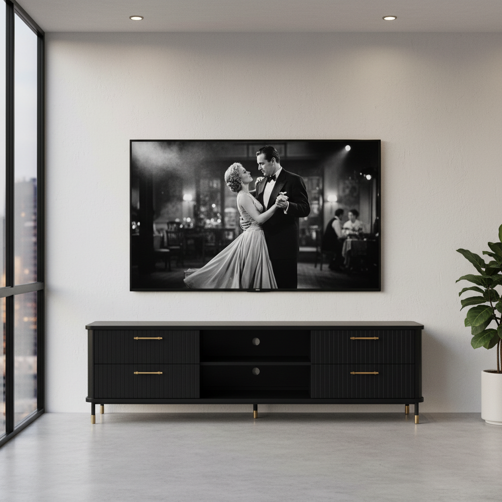 Sophia Entertainment Unit - Black