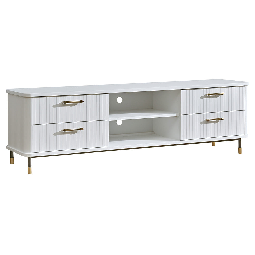 Sophia Entertainment Unit - White