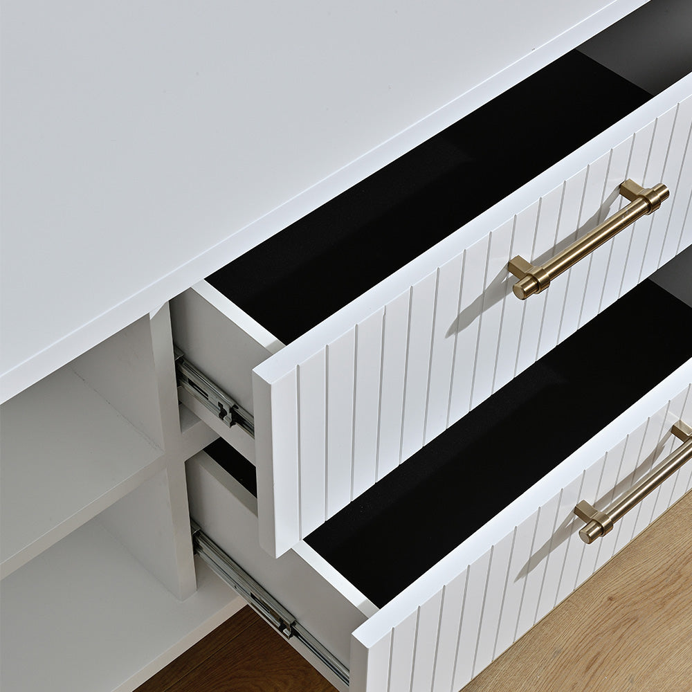 Sophia Entertainment Unit - White