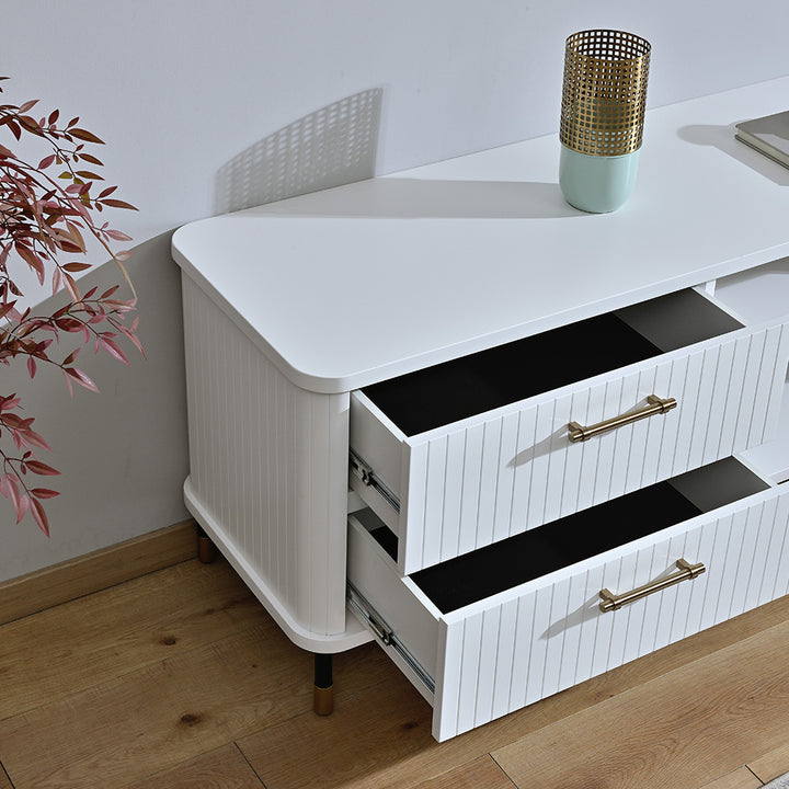 Sophia Entertainment Unit - White