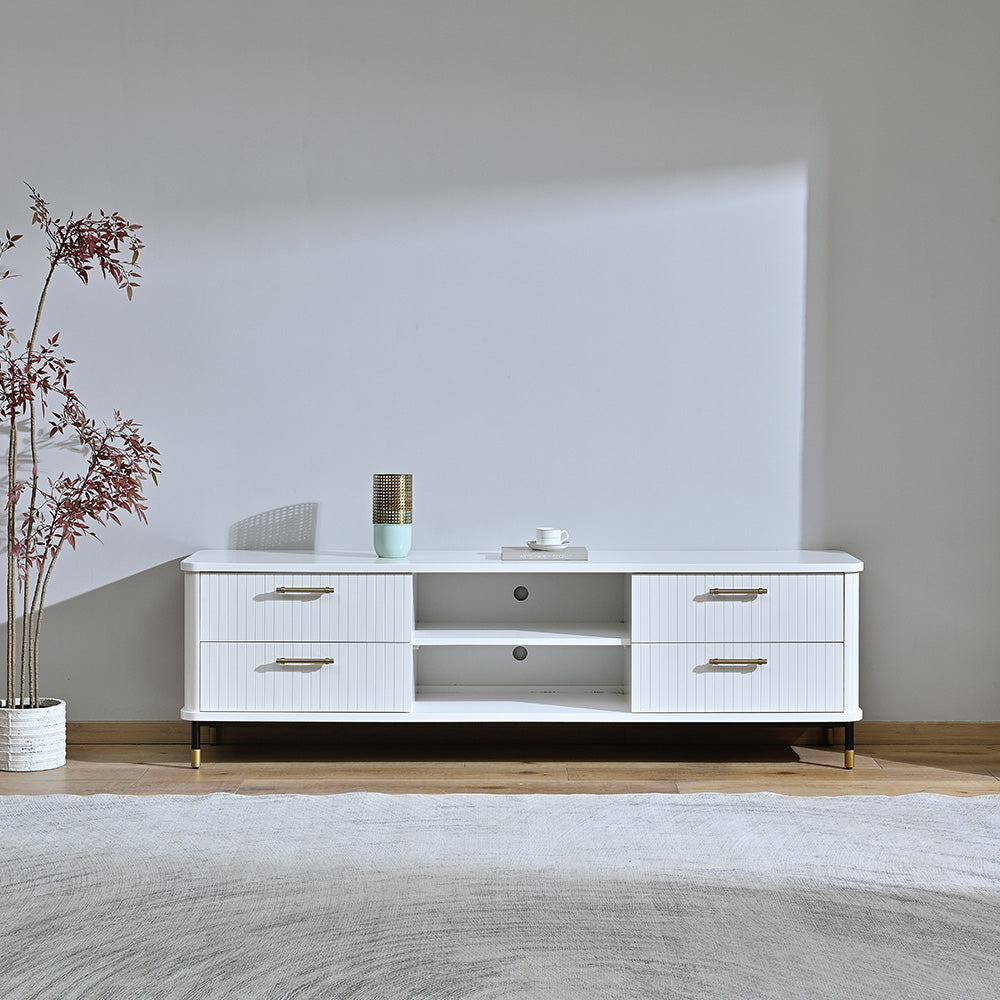 Sophia Entertainment Unit - White