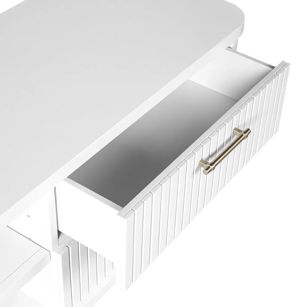 Sophia Entertainment Unit - White