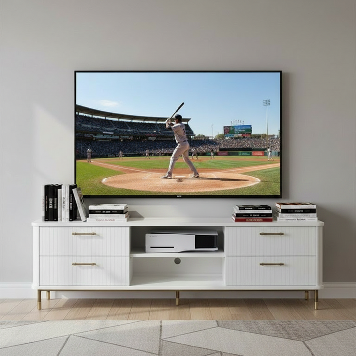 Sophia Entertainment Unit - White