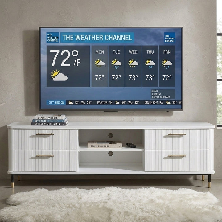 Sophia Entertainment Unit - White