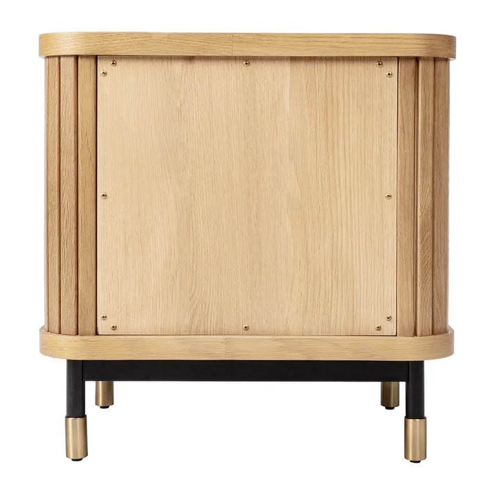 Sophia Oak Bedside Table - Natural