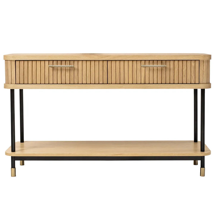 Sophia Oak Console Table - Natural