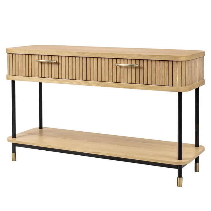 Sophia Oak Console Table - Natural