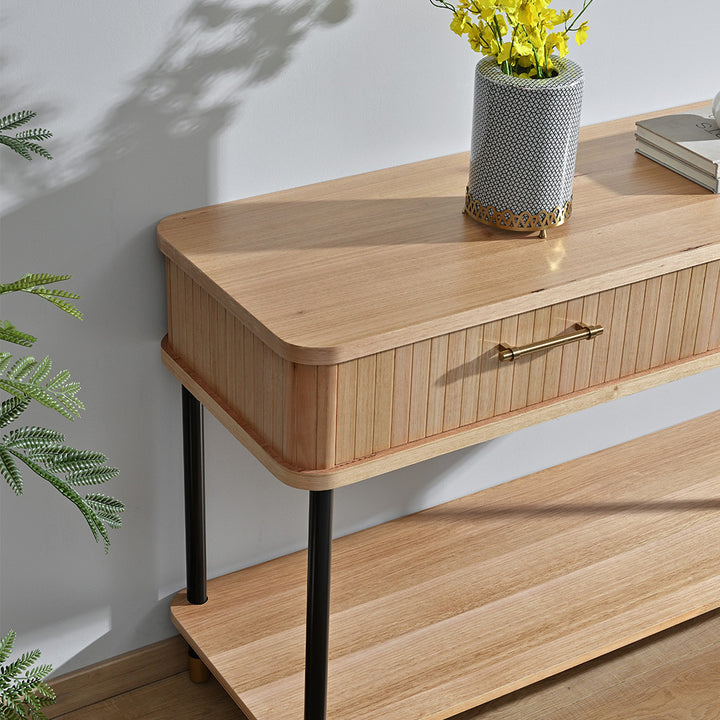 Sophia Oak Console Table - Natural
