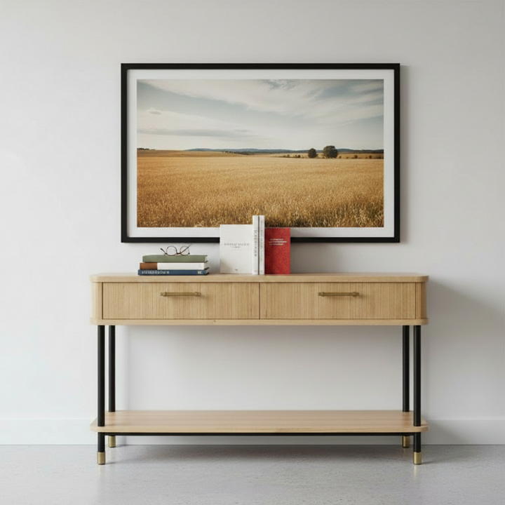 Sophia Oak Console Table - Natural