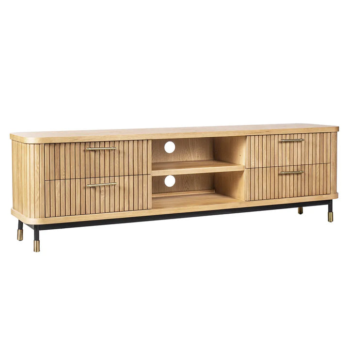 Sophia Oak Entertainment Unit - Natural