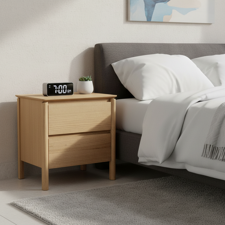 Spokane Timber Bedside Table