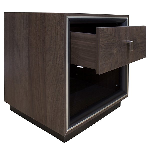 Monaco 1 Drawer Bedside