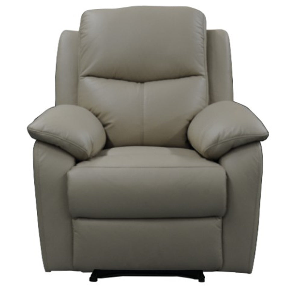 Stratford Leather Recliner Armchair - Taupe