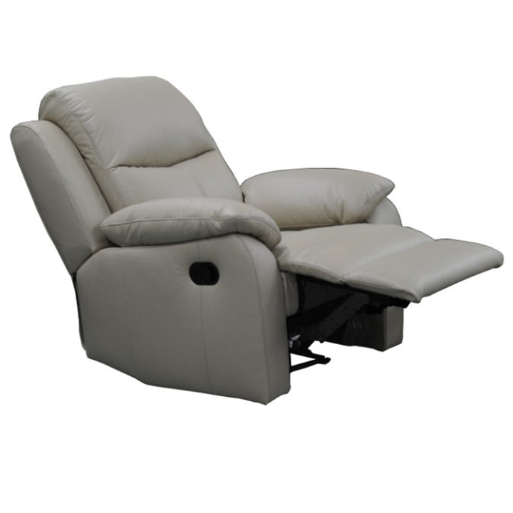 Stratford Leather Recliner Armchair - Taupe