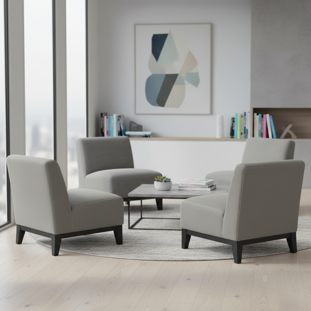 Syed Upholstered Accent Chair - Grey