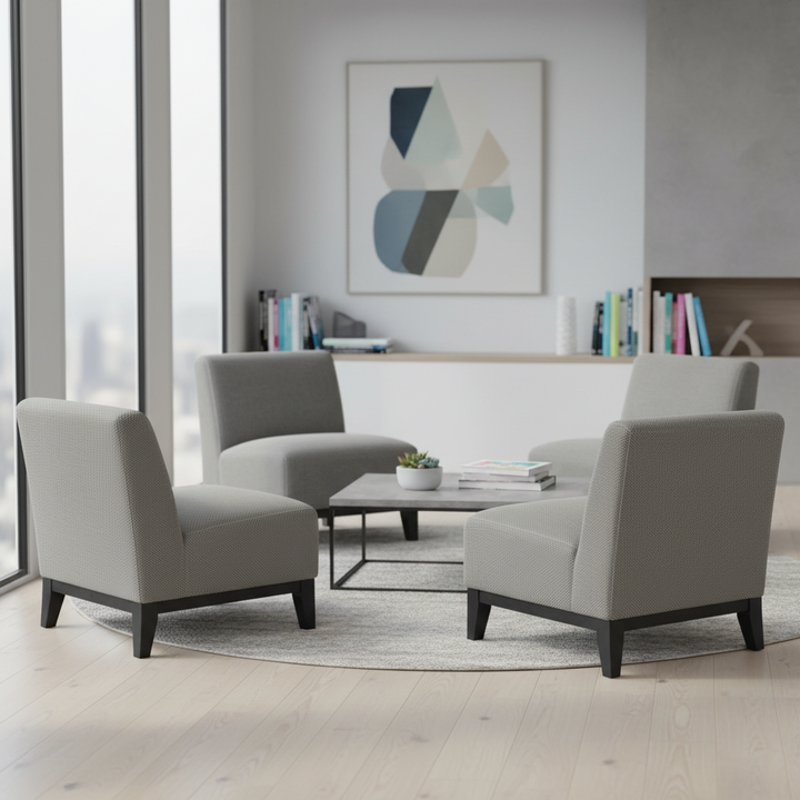 Syed Upholstered Accent Chair - Grey