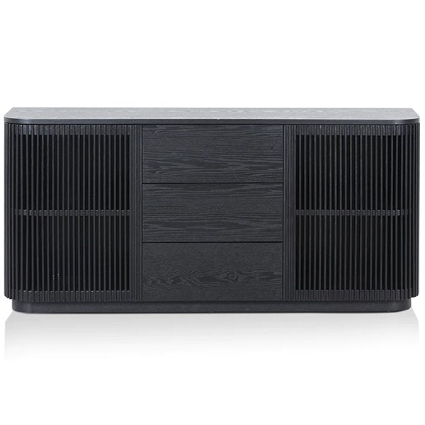 Tahlia 1.6m Sideboard Unit - Full Black