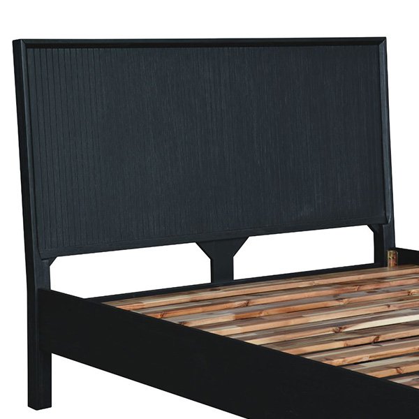 Tallong Solid Timber King Bed - Black