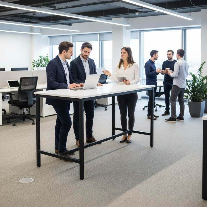 Terrigal Steel Frame High Bar Table