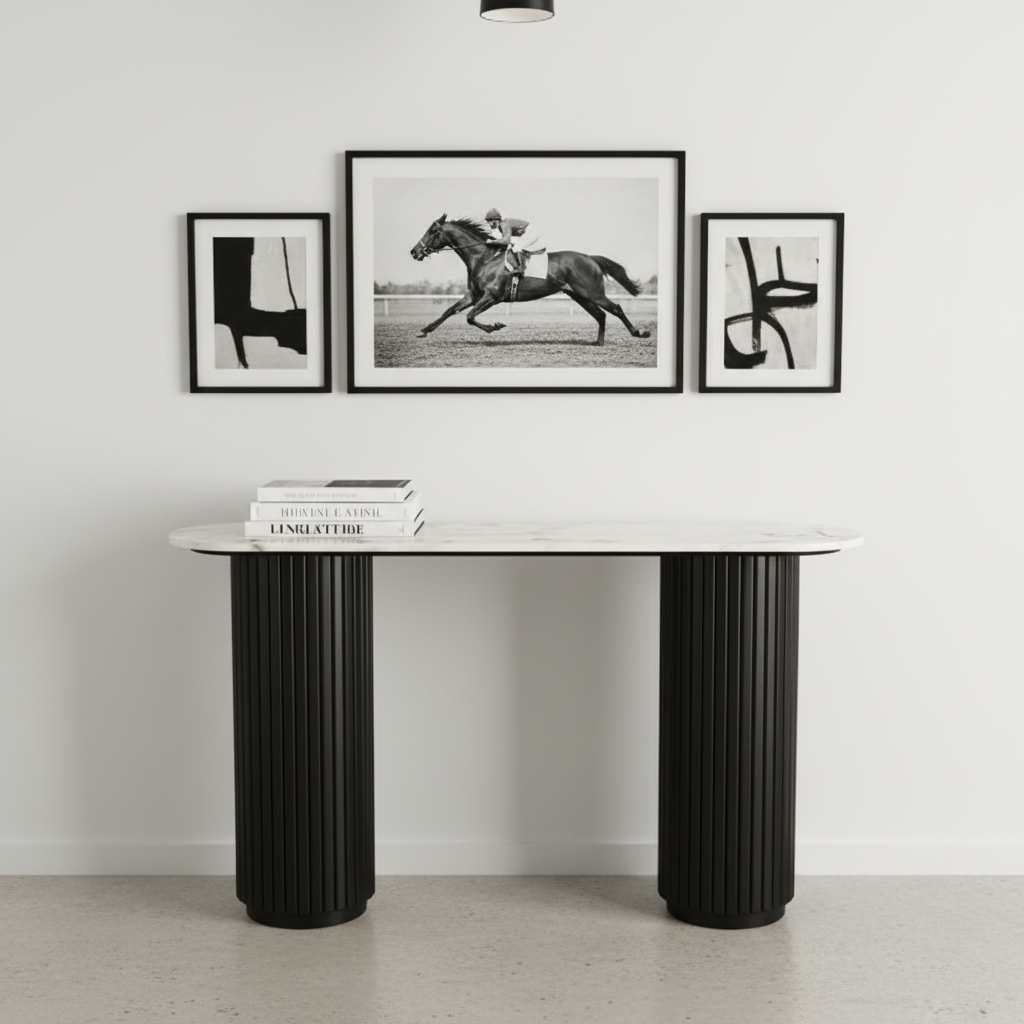 Terry Marble Console Table