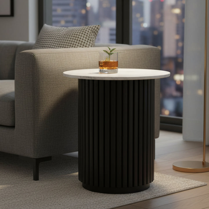 Terry Marble Side Table