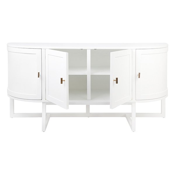 Theodore 4 Door Buffet - White