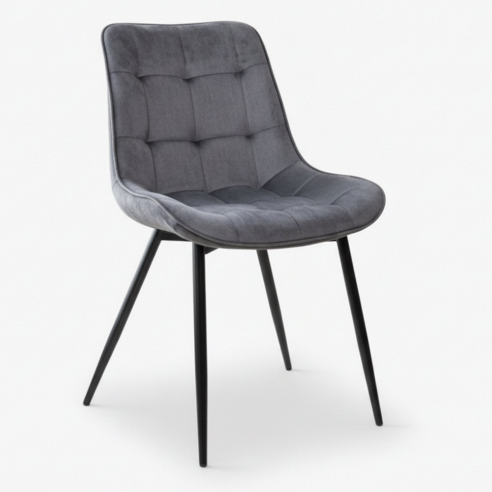 Tom Dining Chair - Dark Grey