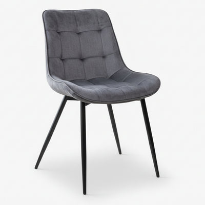Tom Dining Chair - Dark Grey