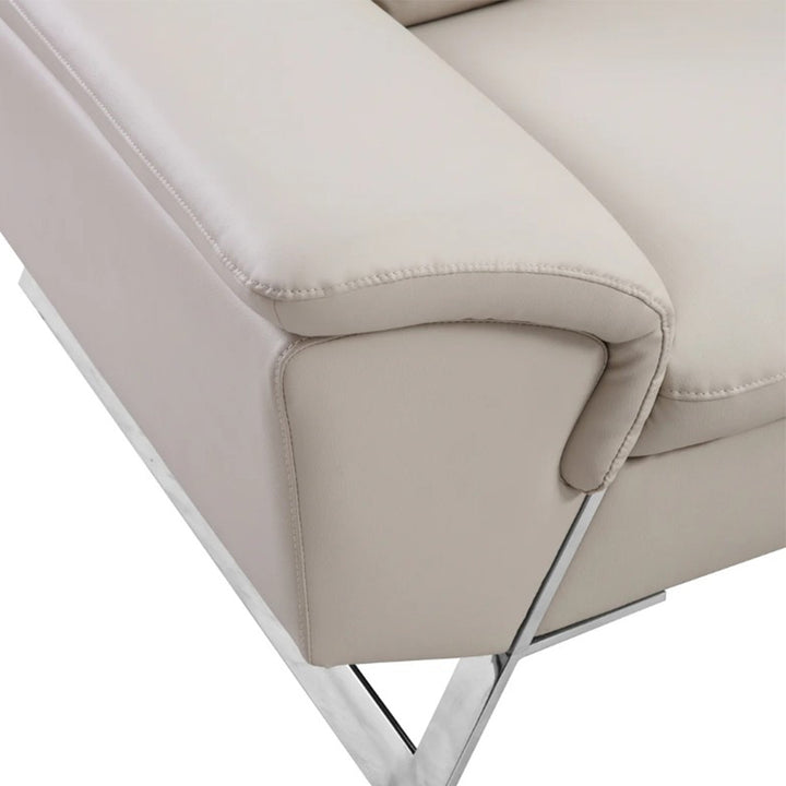 Tranquil Chaise Leather Corner Sofa