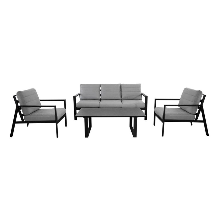 Tuscany 4-Piece Outdoor Lounge Setting - Anthracite