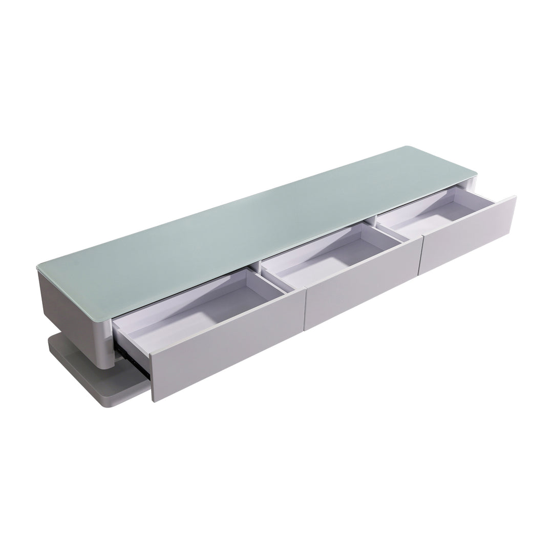 Ulrich 200cm TV Unit - White