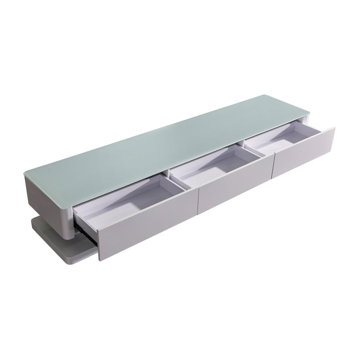 Ulrich 200cm TV Unit - White