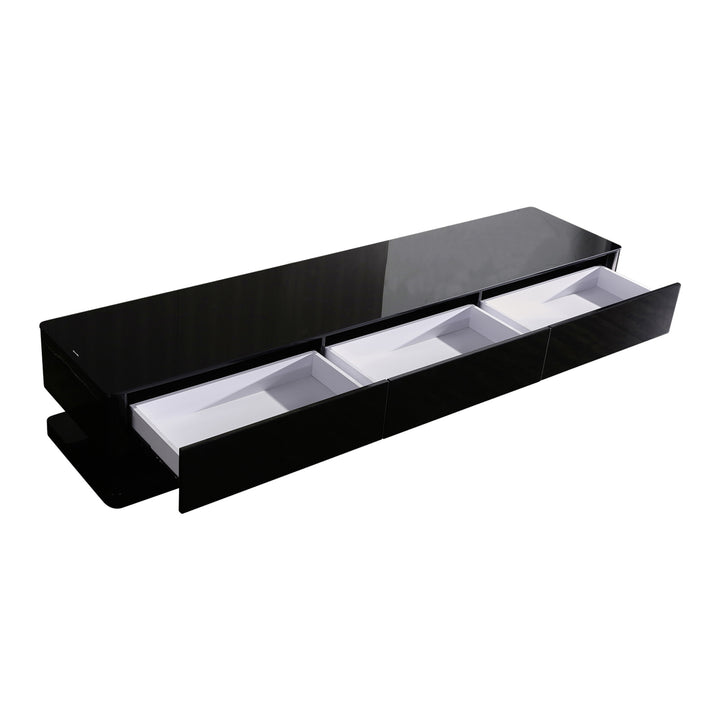 Ulrich 200cm TV Unit - Black