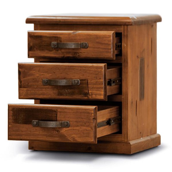 Bahamas Pine Wood Bedside Table