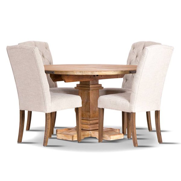 Umbrie 5 Piece Round Dining Package