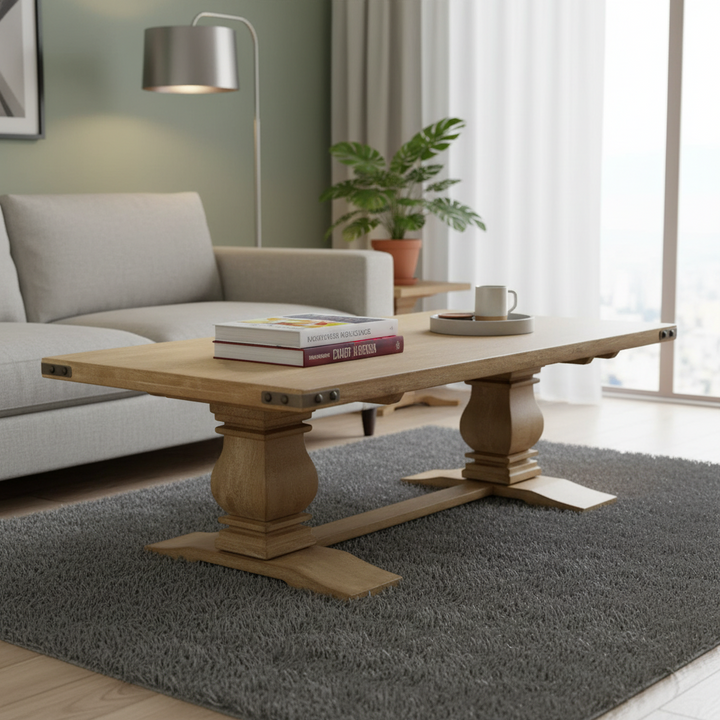 Western Solid Timber Coffee Table