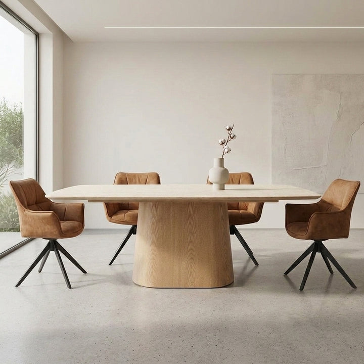 Unicorn Stone Top Dining Table