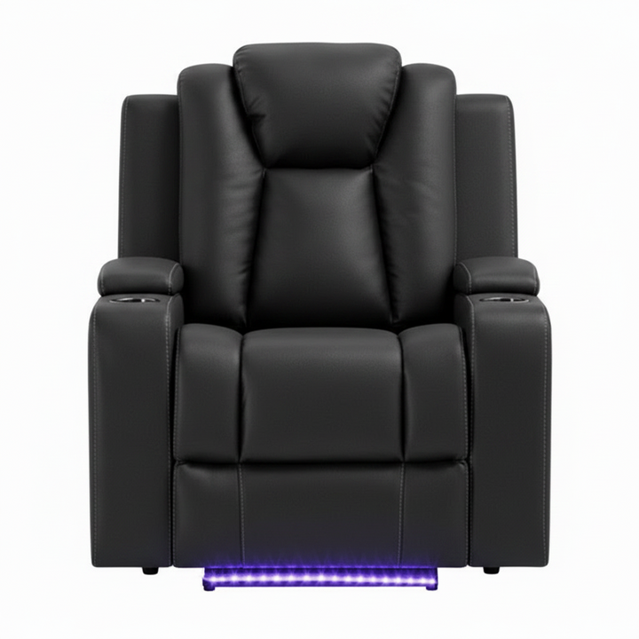 Uralla Dual Motor Fabric Recliner Armchair