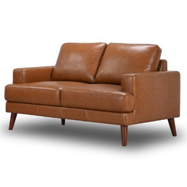 Nepean Leather 3 Seater + 2 Seater Sofa Set - Tan