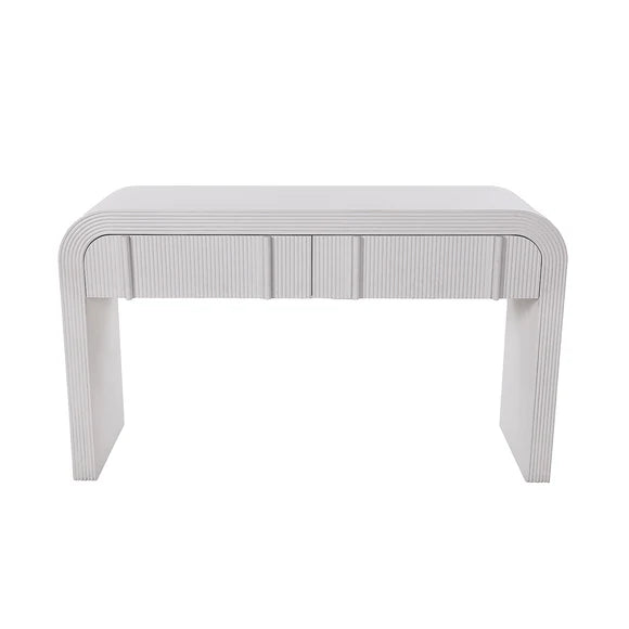 Savero 1.4m Console Table - White
