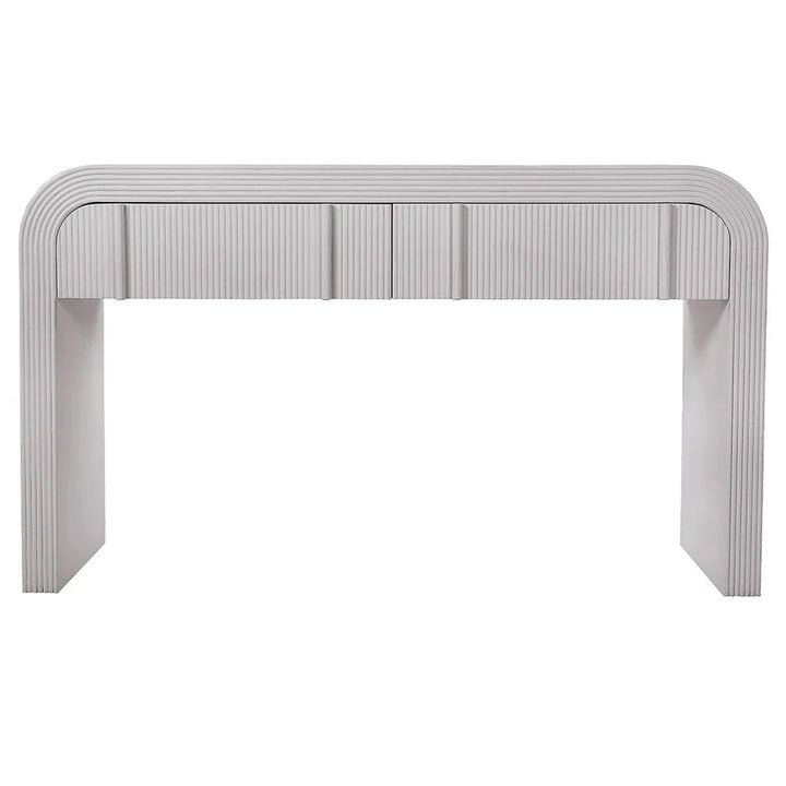 Savero 1.4m Console Table - White