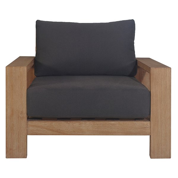 Kuhl Eucalyptus Timber Outdoor Armchair