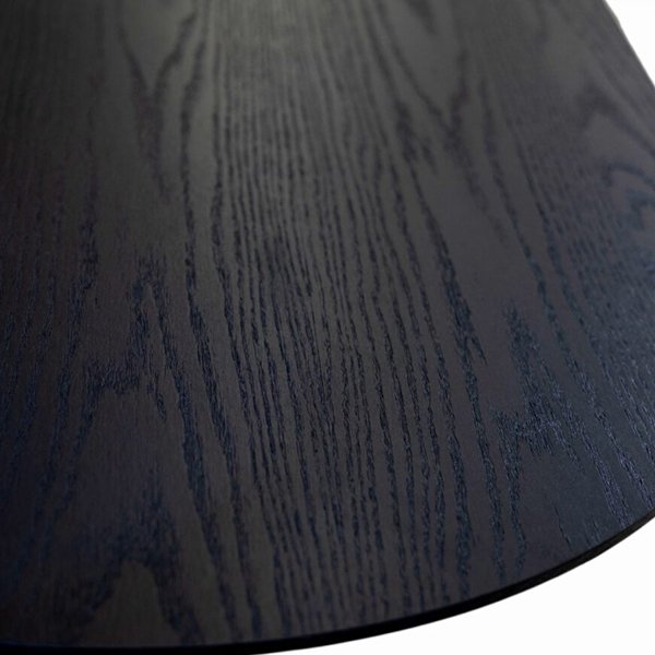 Vanessa 2.2m Wooden Dining Table - Black Oak