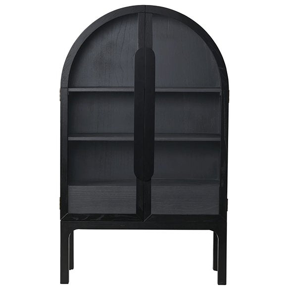 Vinter Glass Cabinet - Full Black