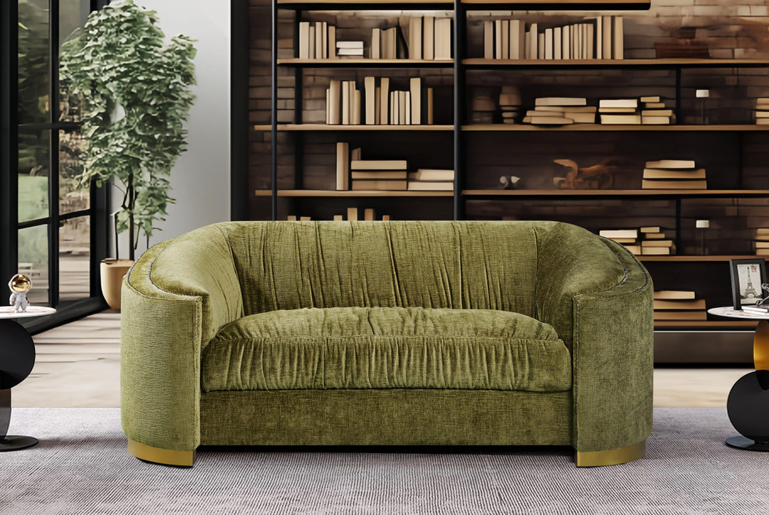 Walcha 2 Seater Fabric Sofa - Sage