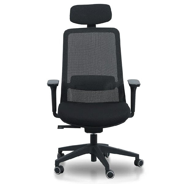 Walther Mesh Office Chair - Full Black