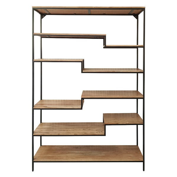 Warialda 120cm Timber & Iron Bookcase