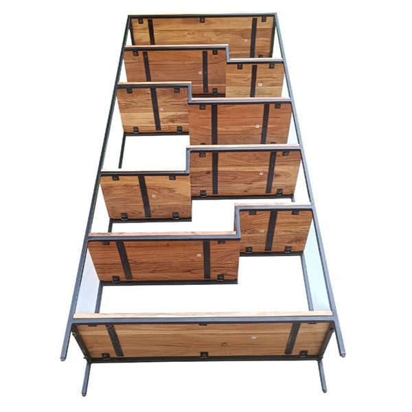 Warialda 80cm Timber & Iron Bookcase