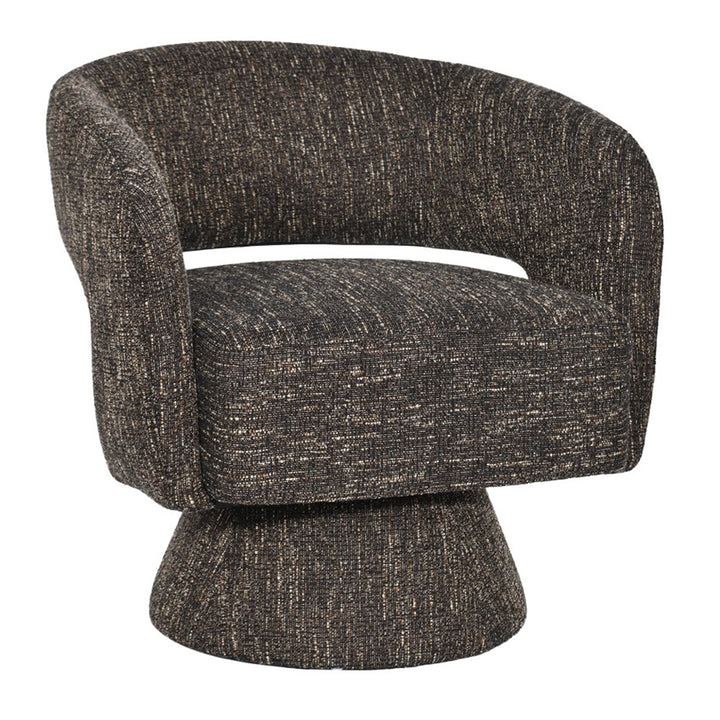 Warialda Swivel Armchair - Cocoa