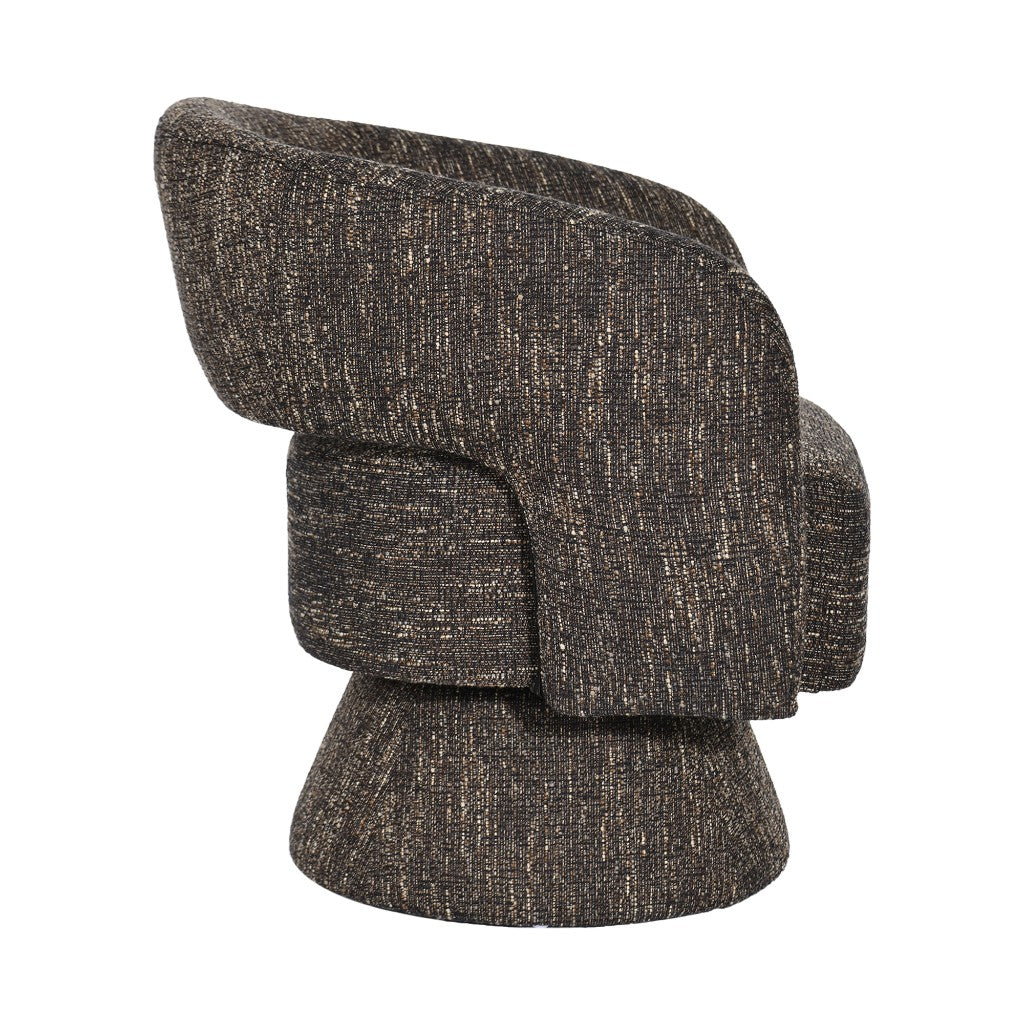Warialda Swivel Armchair - Cocoa